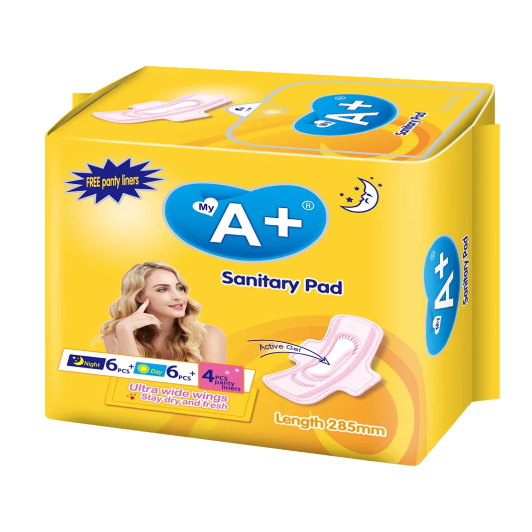 Female Sanitary Pads Free Sample Cheap Price Soft Private Label Cotton Sanitary Napkins Lady Pads Sanitary Pads