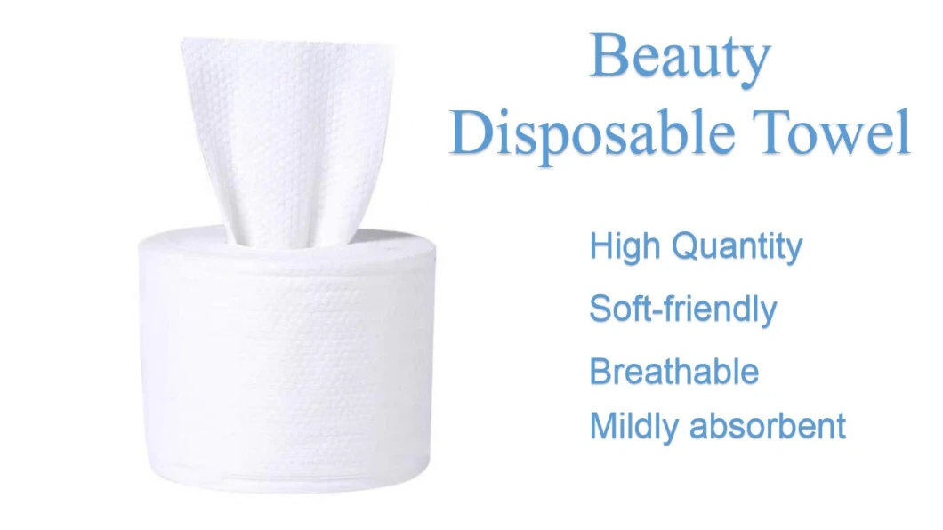 Facial Tissue Disposable Absorb Water Facial Towel with CE&ISO