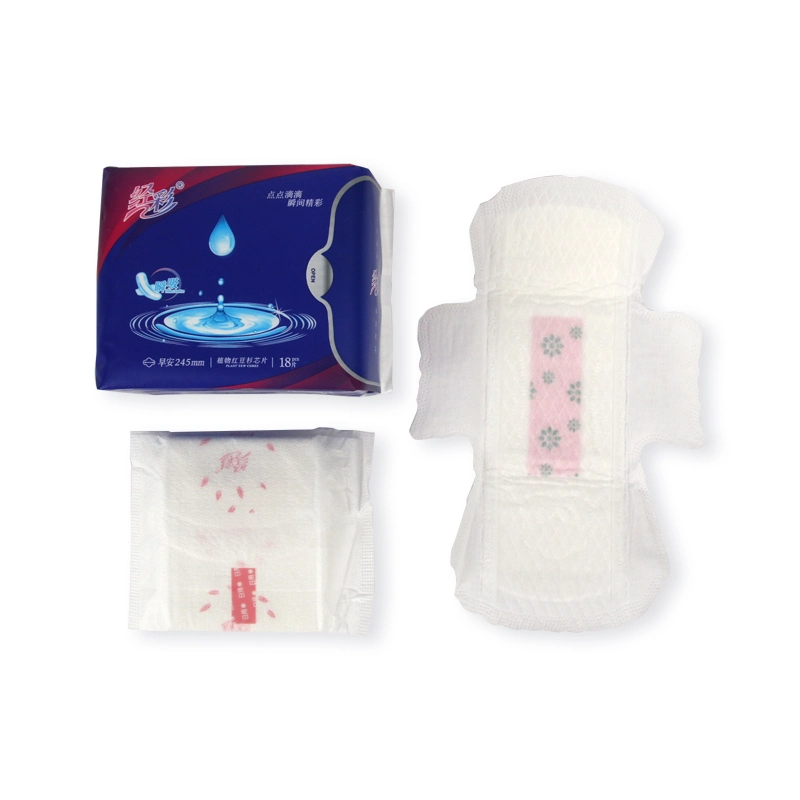 Customize Top Quality Ultra Thin Cotton Lady Sanitary Pad with Negative Ion